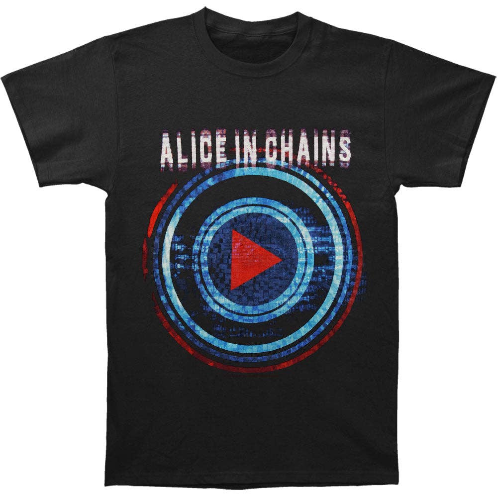 Play Button Tour Tee (Miami - San Antonio) Slim Fit T-shirt