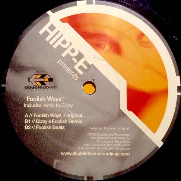 Hipp-E : Foolish Ways (12")