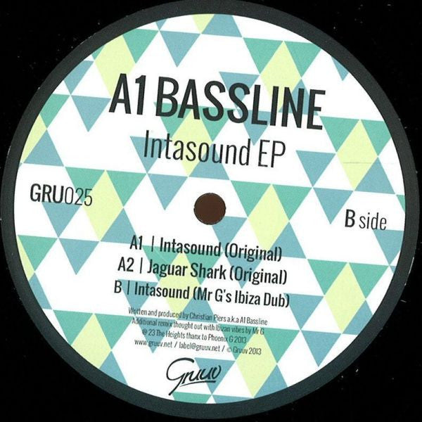 A1 Bassline : Intasound EP (12", EP)