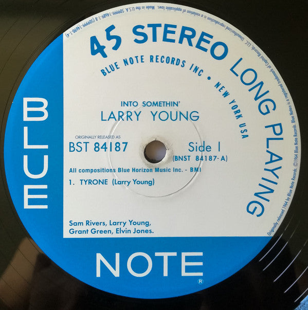 Larry Young : Into Somethin' (2xLP, Album, Ltd, RE, RM, 180)