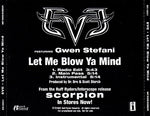 Eve (2) Featuring Gwen Stefani : Let Me Blow Ya Mind (CD, Single, Promo)