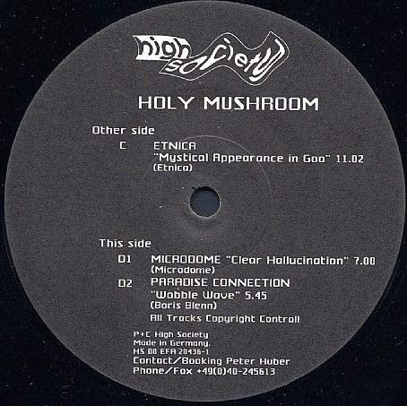 Various : Holy Mushroom (Special DJ Edition) (2xLP, Comp, S/Edition)