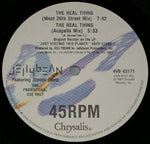 Jellybean* Featuring Steven Dante : The Real Thing (12", Promo)