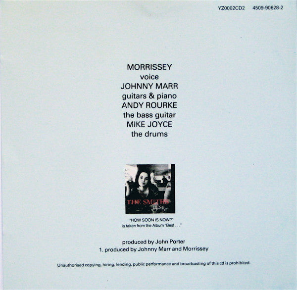 The Smiths : How Soon Is Now? (CD, Single, CD2)