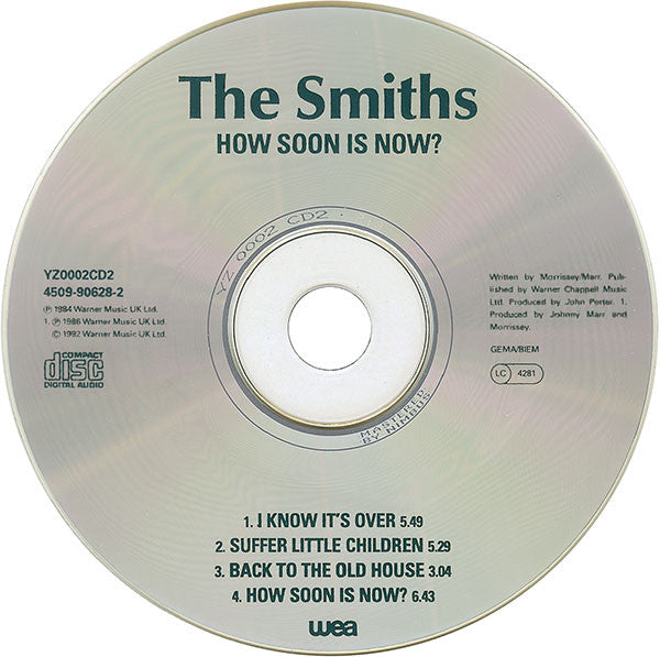 The Smiths : How Soon Is Now? (CD, Single, CD2)