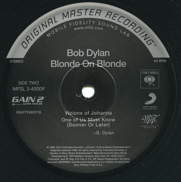 Bob Dylan : Blonde On Blonde (3x12", Album, RE, RM, 180 + Box, Ltd, Num)