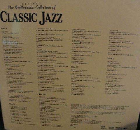 Various : The Smithsonian Collection Of Classic Jazz - Revised (5xCD, Comp + Box)