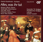 the album cover for D. BUXTEHUDE - Cantatas