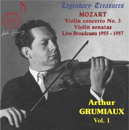 the album cover for Arthur Grumiaux - Legendary Treasures: Arthur Grumiaux 1