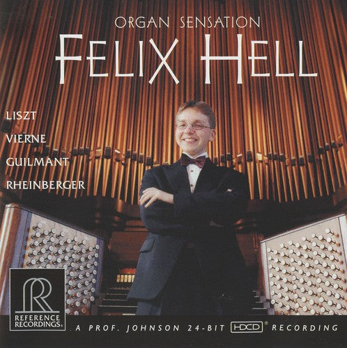 the album cover for J.S. Bach - Organ Sensation Felix Hell