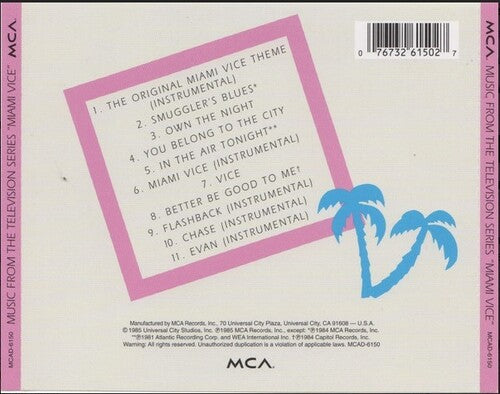 Phil Collins - Miami Vice (Banda sonora original) (CD)