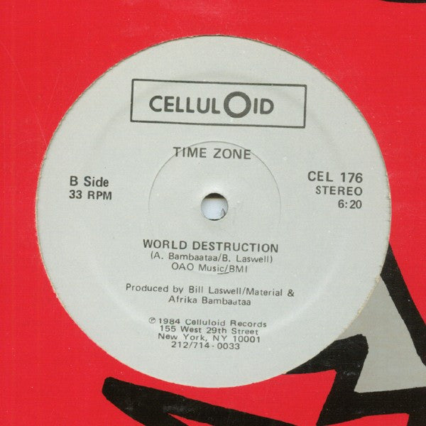 Time Zone : World Destruction (12", Hub)