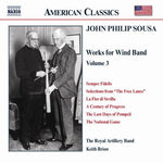 the album cover for Keith Brion - Works For Wind Band, Vol. 3