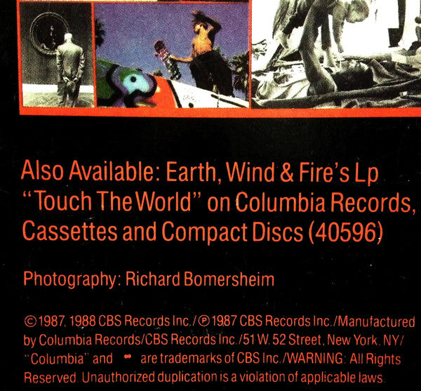 Earth, Wind & Fire : Thinking Of You (12" Mixes) (12")