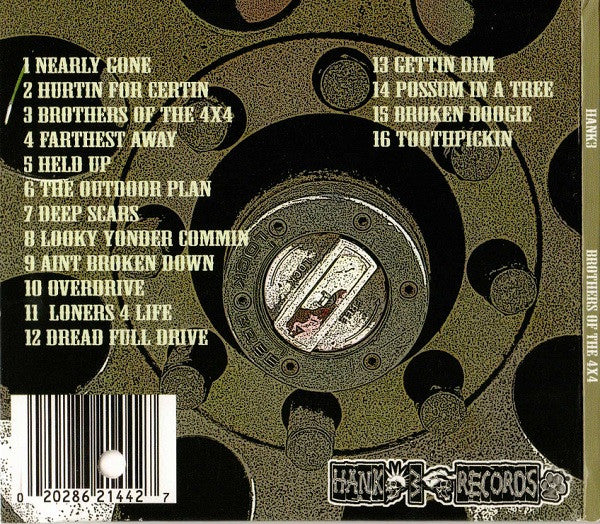 Hank3* : Brothers Of The 4X4 (2xCD, Album)