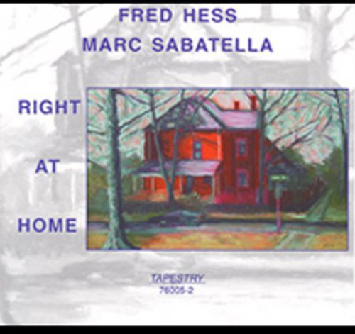 the album cover for Fred Hess - Right at Home