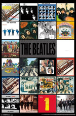 Beatles Albums Poster - 24" x 36"