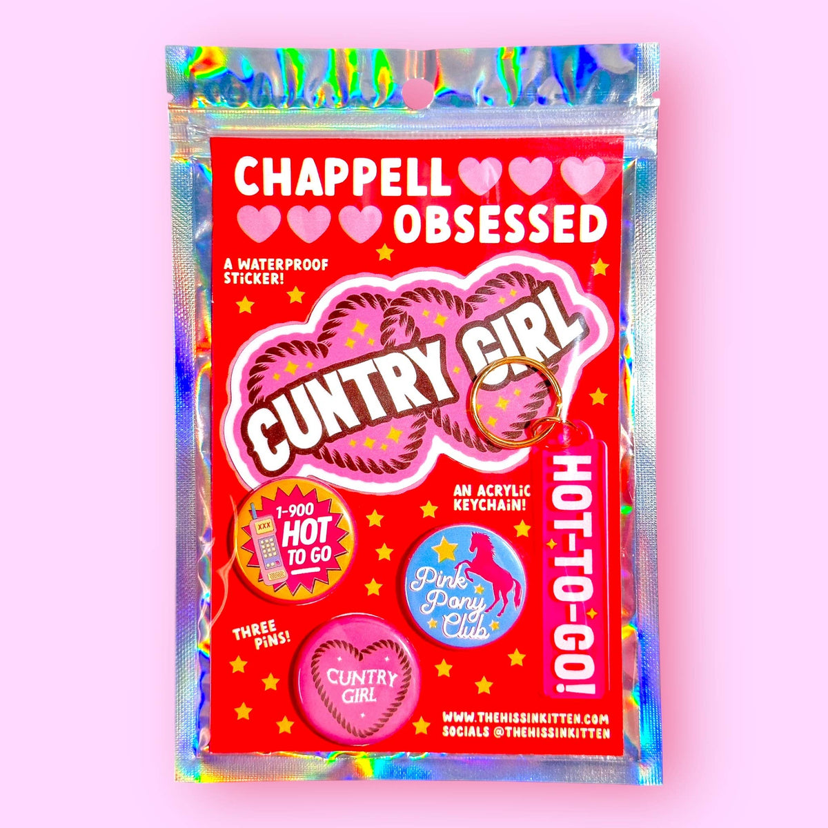 ¡Paquetes de regalo obsesionados con Chappell!