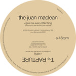 the album cover for Juan Maclean & Shit - Split