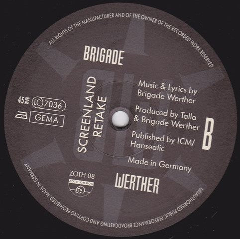 Brigade Werther : To Be Continued... (12", EP)