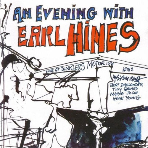 the album cover for Earl Hines - An Evening With Earl Hines