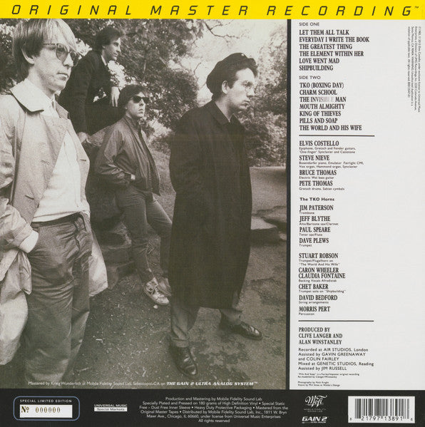 Elvis Costello And The Attractions* : Punch The Clock (LP, Album, Ltd, Num, RE, RM, 180)