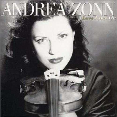 the album cover for Andrea Zonn - Love Goes on