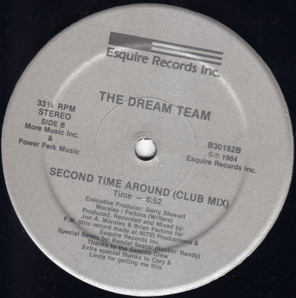The Dream Team* : Second Time Around (12")