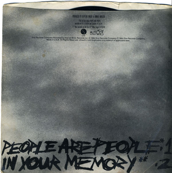 Depeche Mode : People Are People (7", Single, Spe)