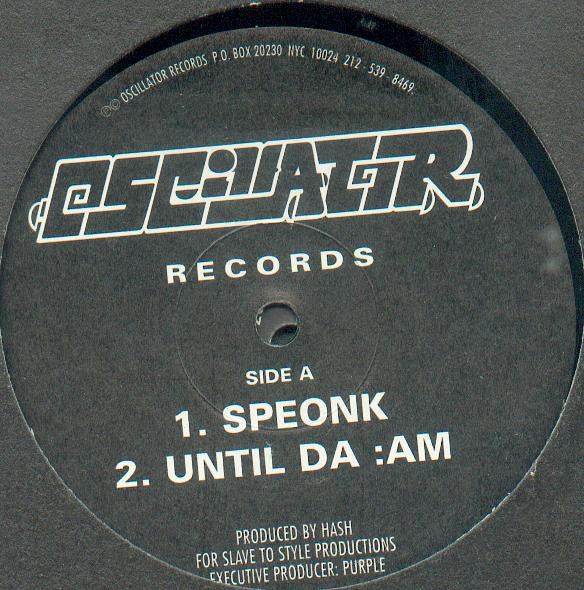 Hash (3) : Speonk (12")