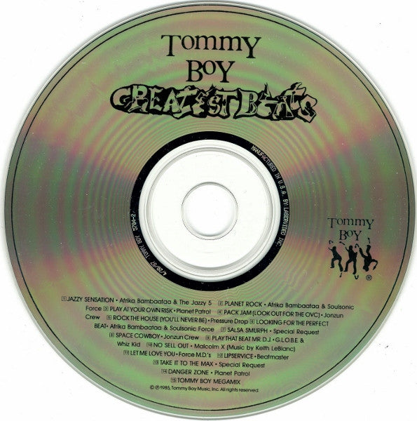 Various : Tommy Boy - Greatest Beats (CD, Comp)