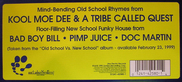 Kool Moe Dee / A Tribe Called Quest : Old School Vs. New School (12")