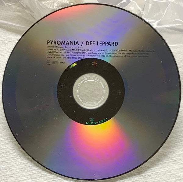 Def Leppard : Pyromania (CD, Album, RE, SHM)