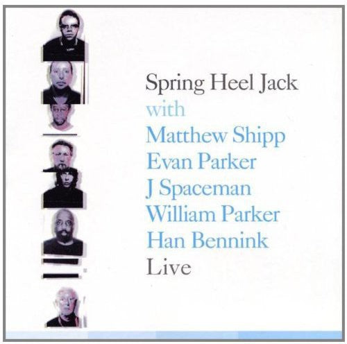 the album cover for Spring Heel Jack - Live