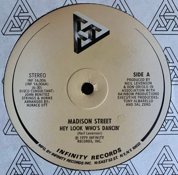 Madison Street : Hey Look Who's Dancin' (12")