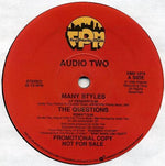Audio Two : Many Styles / The Questions (12", Promo)