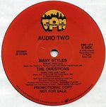 Audio Two : Many Styles / The Questions (12", Promo)