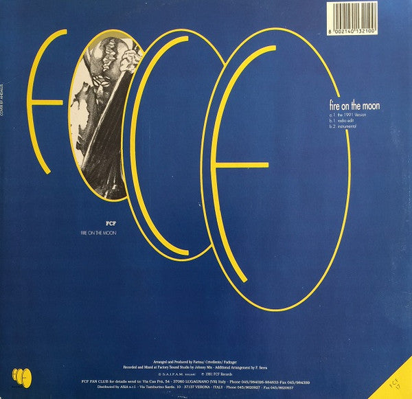 F.C.F. : Fire On The Moon (12")