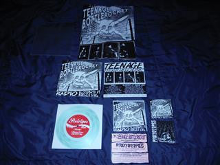 Teenage Bottlerocket / Prototipes : Teenage Bottlerocket / Prototipes (7", Ltd, Cle + CD)