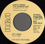 Chris Hodge (2) : My Linda (7", Single, Mono, Promo)