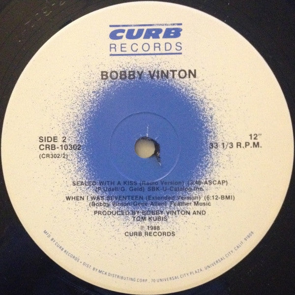 Bobby Vinton : Sealed With A Kiss (12", Promo)