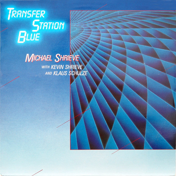 Michael Shrieve With Kevin Shrieve And Klaus Schulze : Transfer Station Blue (LP, Album, RP)