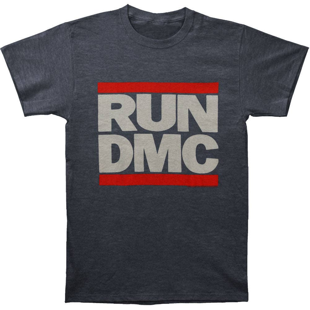 Run DMC Classic Logo On Soft Tee Slim Fit T-shirt