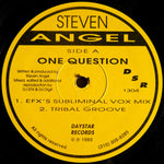 Steven Angel : One Question (12")