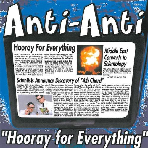 the album cover for Anti-Anti - Horray for Everything
