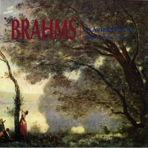the album cover for J. BRAHMS - Piano Works