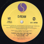 D:Ream : Things Can Only Get Better (12", Maxi)