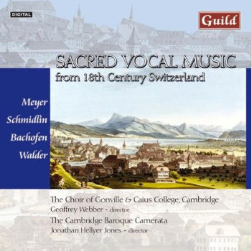 the album cover for Sacred Vocal Music From 18th C - Sacred Vocal Music 18th Ctry Switzerland / Various