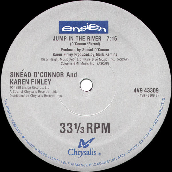 Sinéad O'Connor : Jump In The River (12", EMW)
