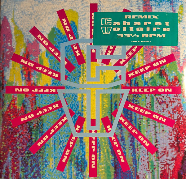 Cabaret Voltaire : Keep On (12", Single)